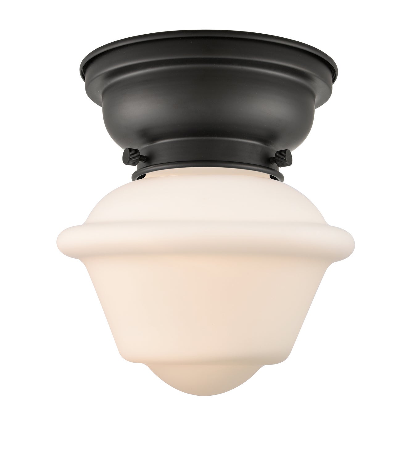 Innovations - 623-1F-BK-G531 - One Light Flush Mount - Franklin Restoration - Matte Black