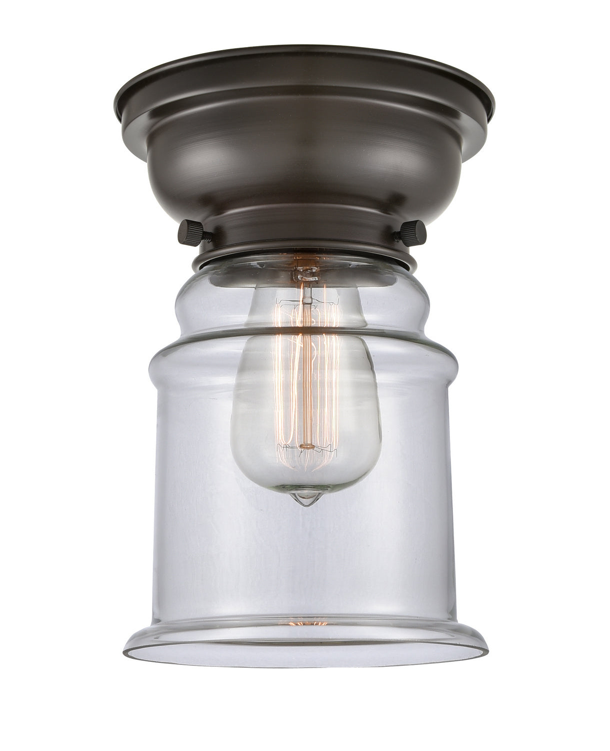 Innovations - 623-1F-OB-G182 - One Light Flush Mount - Franklin Restoration - Oil Rubbed Bronze