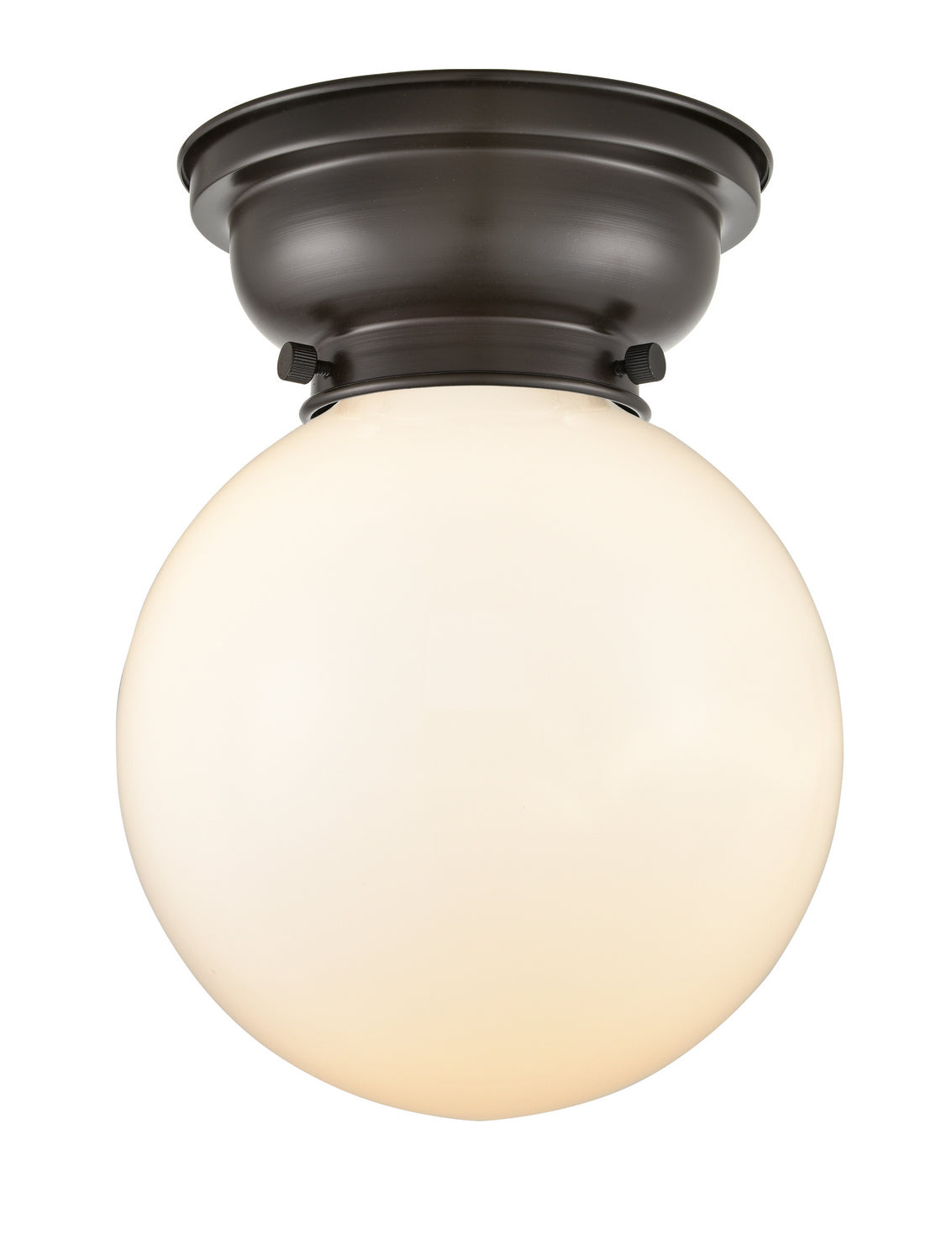 Innovations - 623-1F-OB-G201-8 - One Light Flush Mount - Franklin Restoration - Oil Rubbed Bronze