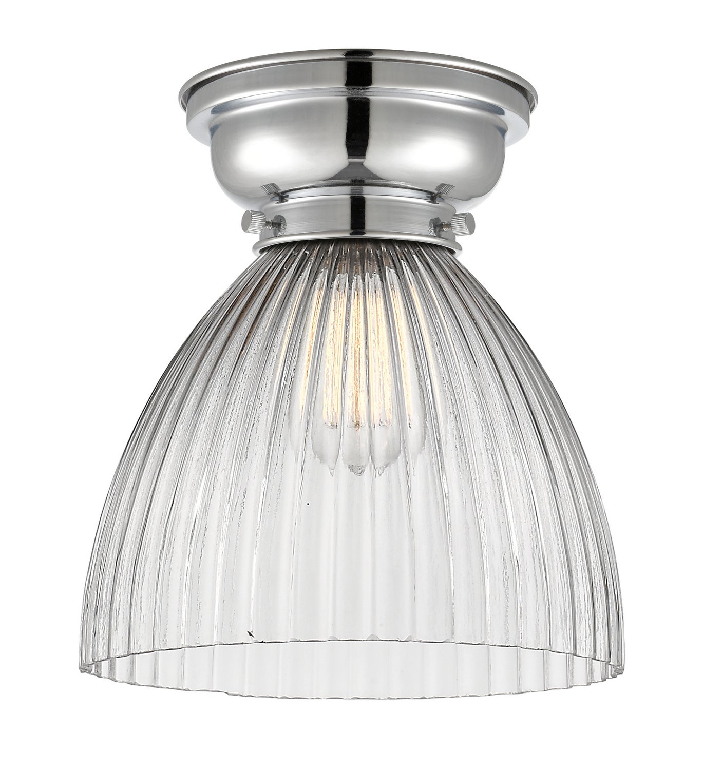 Innovations - 623-1F-PC-G222 - One Light Flush Mount - Franklin Restoration - Polished Chrome