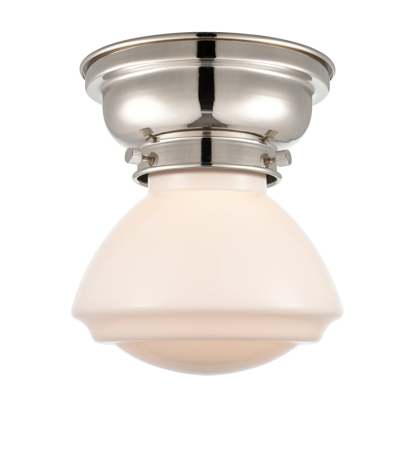 Innovations - 623-1F-PN-G321 - One Light Flush Mount - Franklin Restoration - Polished Nickel