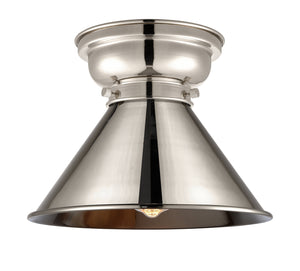 Innovations - 623-1F-PN-M10-PN - One Light Flush Mount - Franklin Restoration - Polished Nickel