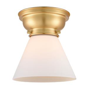 Innovations - 623-1F-SG-G41 - One Light Flush Mount - Franklin Restoration - Satin Gold