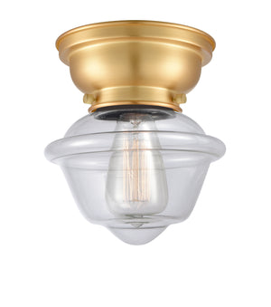 Innovations - 623-1F-SG-G532-LED - LED Flush Mount - Franklin Restoration - Satin Gold