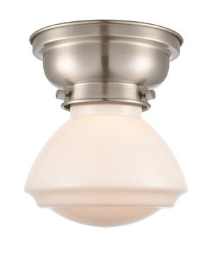 Innovations - 623-1F-SN-G321 - One Light Flush Mount - Franklin Restoration - Brushed Satin Nickel