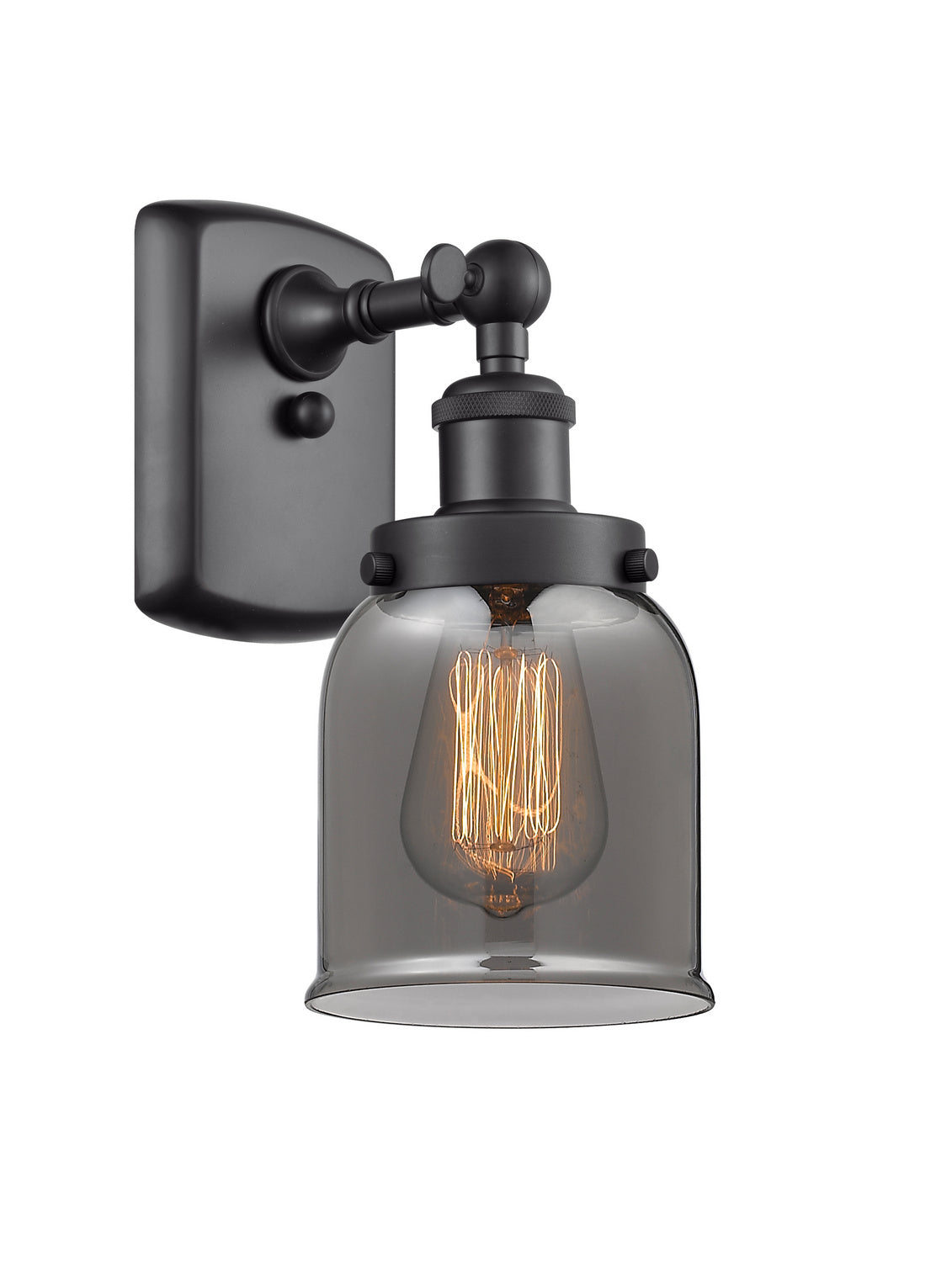 Innovations - 916-1W-BK-G53 - One Light Wall Sconce - Ballston Urban - Matte Black