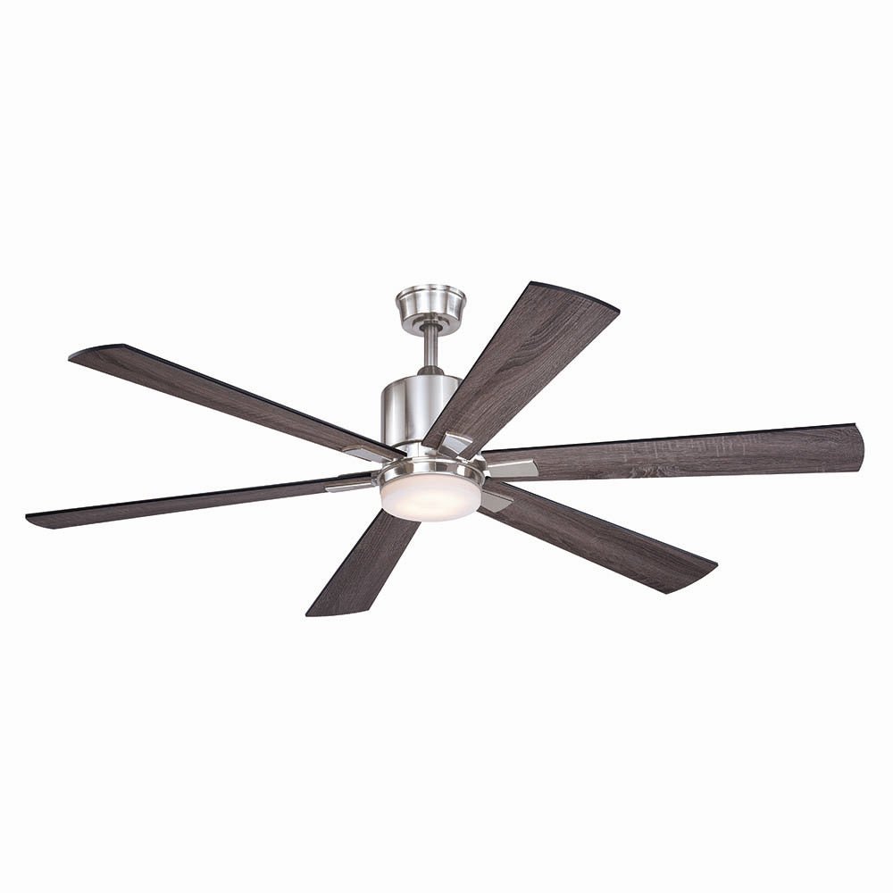 Vaxcel - F0078 - 60"Ceiling Fan - Wheelock - Satin Nickel