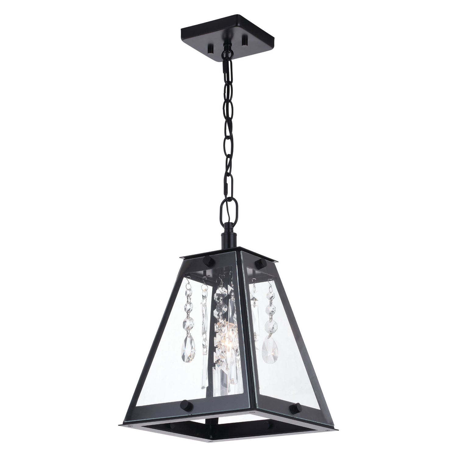 Vaxcel - P0322 - One Light Pendant - Tremont - Matte Black