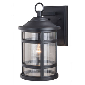 Vaxcel - T0524 - One Light Outdoor Wall Mount - Southport - Matte Black