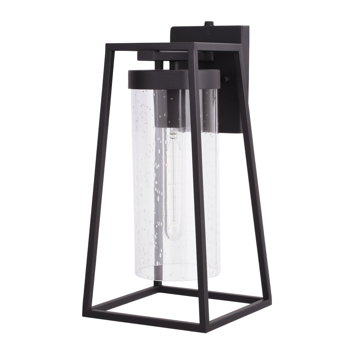 Vaxcel - T0586 - One Light Outdoor Wall Mount - Nash - Textured Black