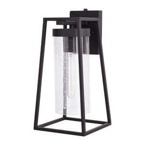 Vaxcel - T0586 - One Light Outdoor Wall Mount - Nash - Textured Black