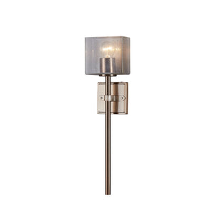 Justice Designs - FSN-4391-SEED-BRSS - One Light Wall Sconce - Fusion - Brushed Brass