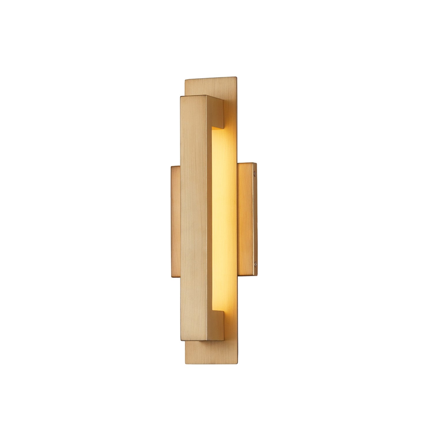 Justice Designs - NSH-7722W-BGLD - LED Outdoor Wall Sconce - Catalina - Burnished Gold