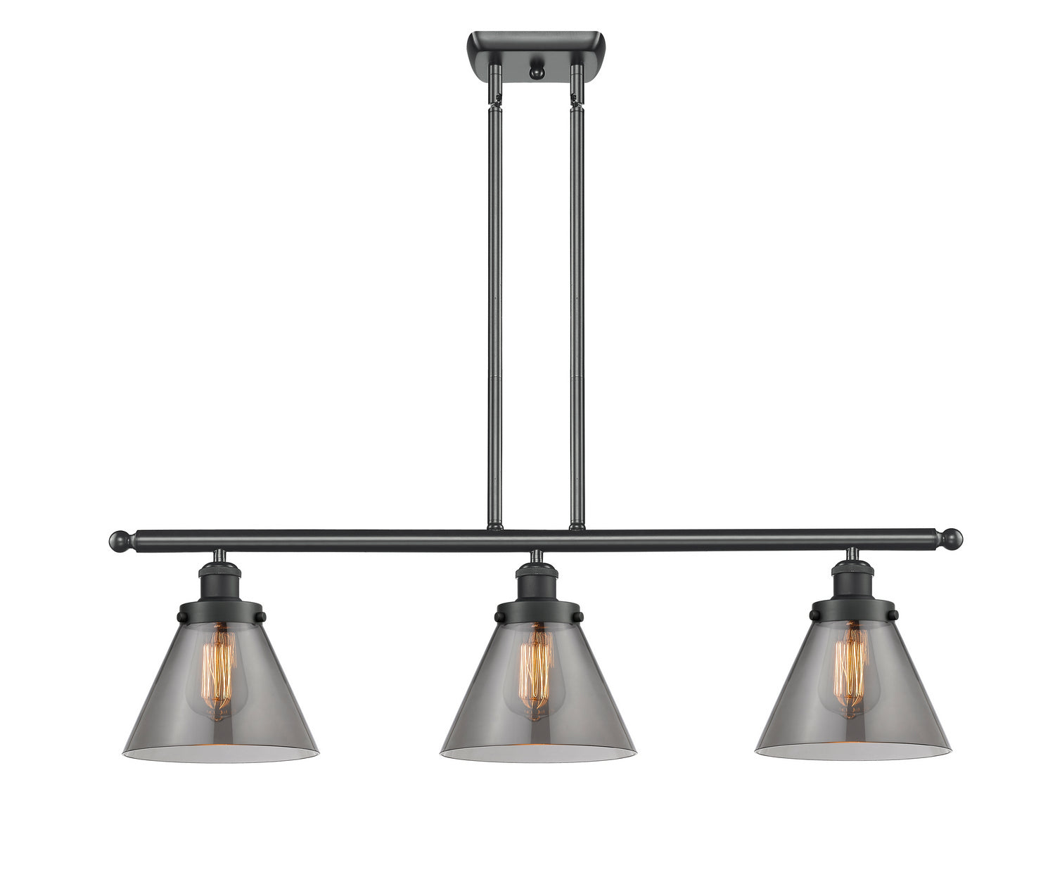 Innovations - 916-3I-BK-G43 - Three Light Island Pendant - Ballston Urban - Matte Black