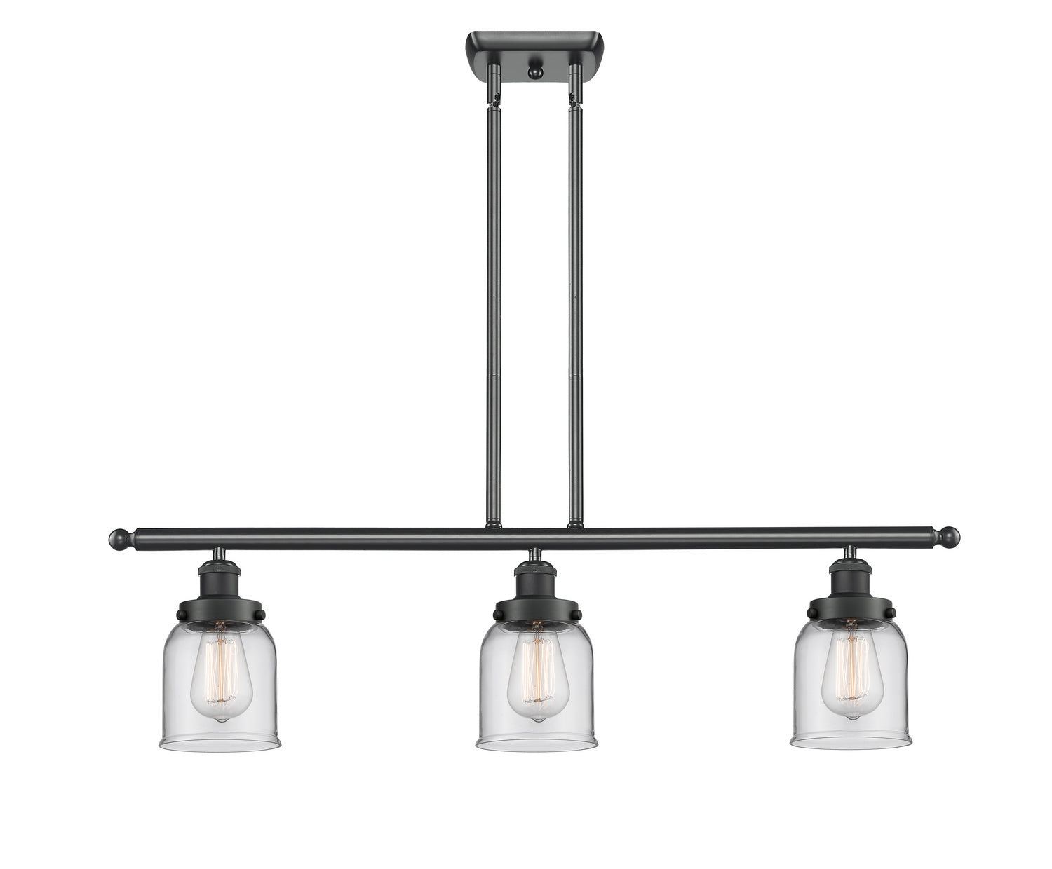 Innovations - 916-3I-BK-G52 - Three Light Island Pendant - Ballston Urban - Matte Black