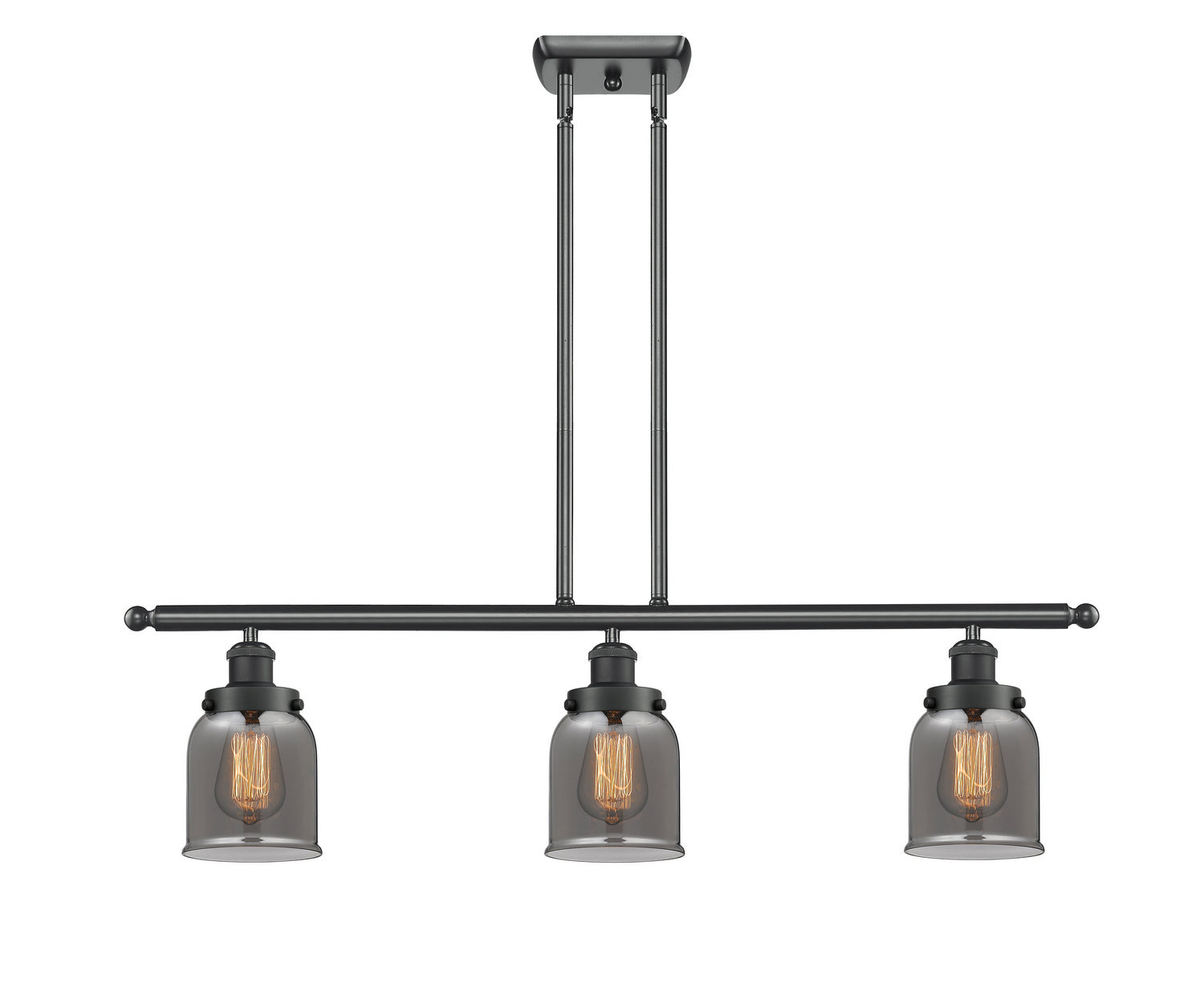 Innovations - 916-3I-BK-G53 - Three Light Island Pendant - Ballston Urban - Matte Black