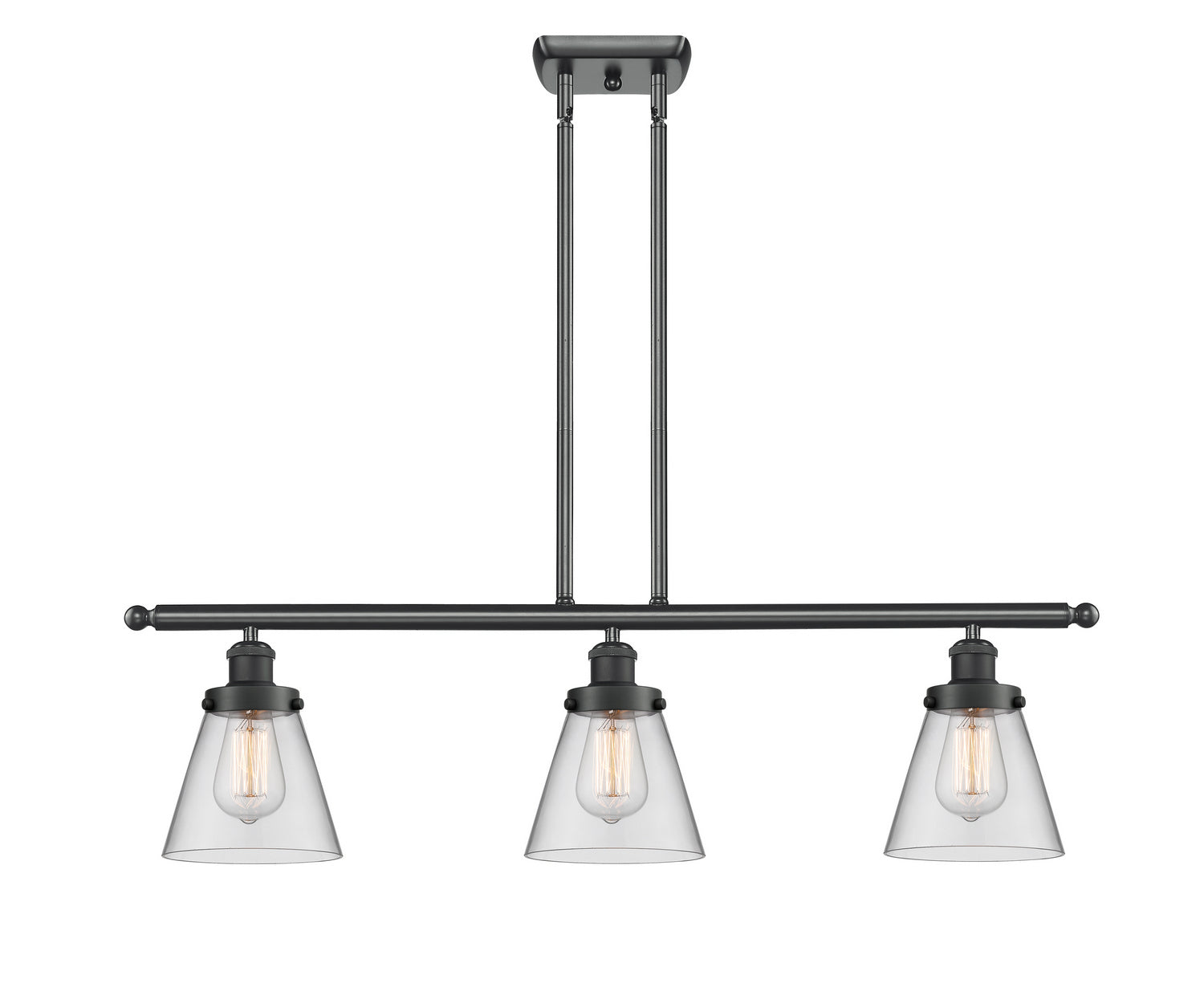 Innovations - 916-3I-BK-G62 - Three Light Island Pendant - Ballston Urban - Matte Black