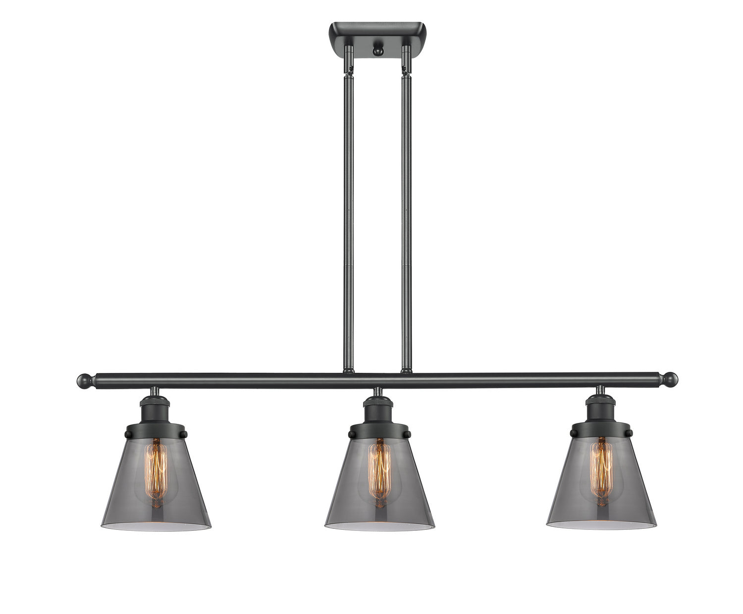 Innovations - 916-3I-BK-G63-LED - LED Island Pendant - Ballston Urban - Matte Black