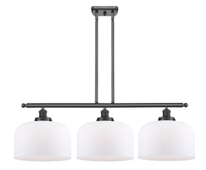 Innovations - 916-3I-BK-G71-L - Three Light Island Pendant - Ballston Urban - Matte Black