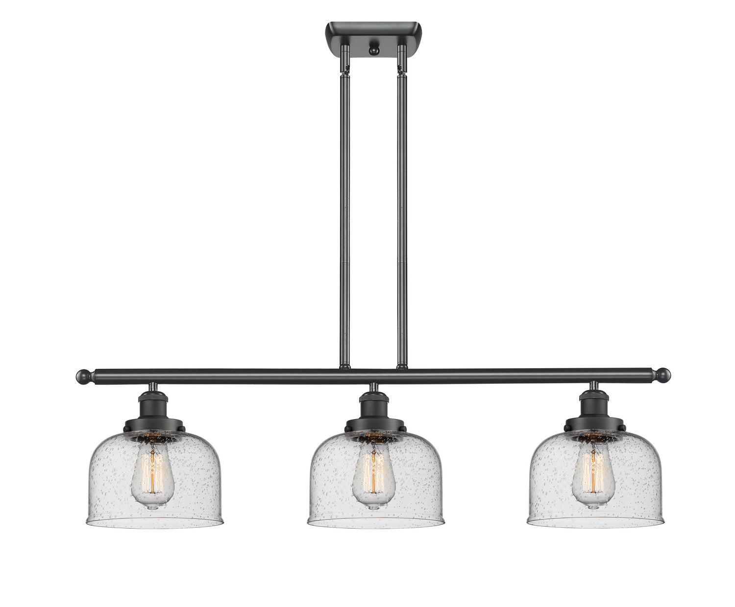 Innovations - 916-3I-BK-G74 - Three Light Island Pendant - Ballston Urban - Matte Black