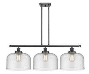 Innovations - 916-3I-BK-G74-L - Three Light Island Pendant - Ballston Urban - Matte Black