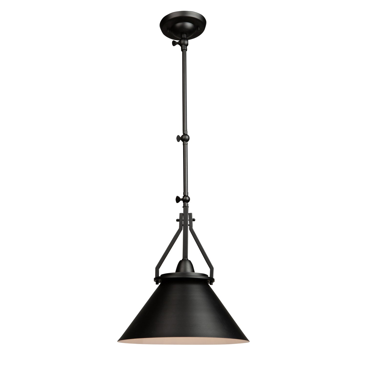 Artcraft - AC11242BK - One Light Sconce/Pendant - Brydon - Black