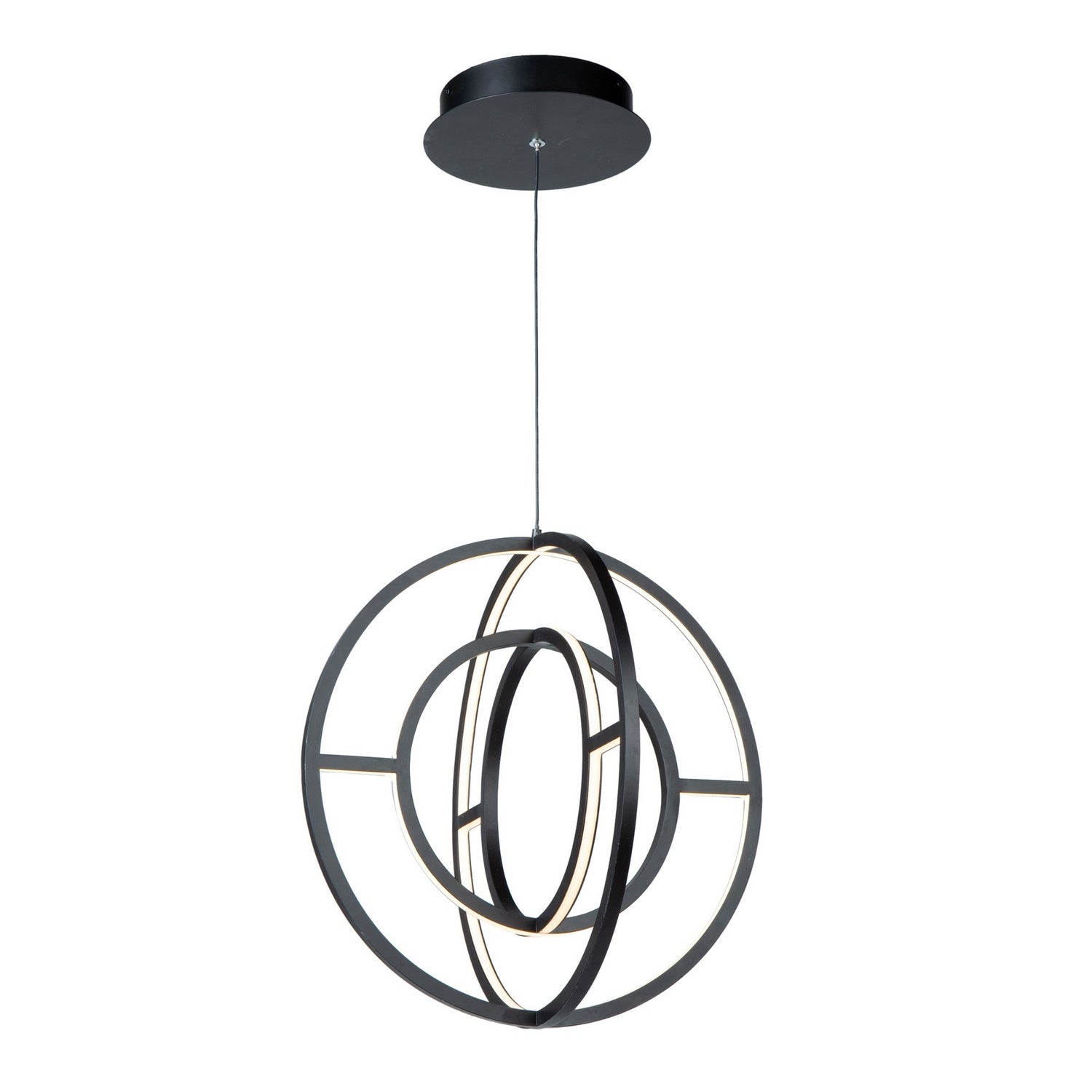 Artcraft - AC6660BK - LED Chandelier - Celestial - Matte Black