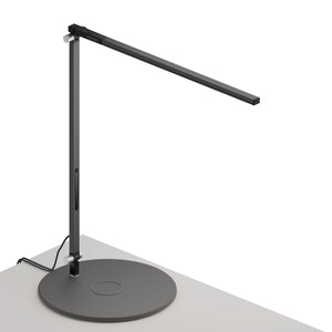 Koncept - AR1000-CD-MBK-QCB - LED Desk Lamp - Z-Bar - Metallic black