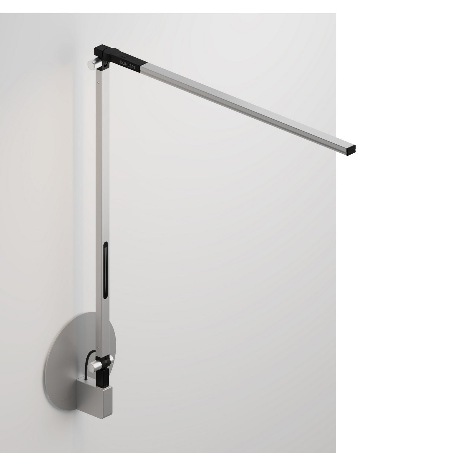 Koncept - AR1000-CD-SIL-HWS - LED Desk Lamp - Z-Bar - Silver