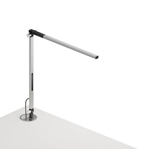 Koncept - AR1100-CD-SIL-GRM - LED Desk Lamp - Z-Bar - Silver