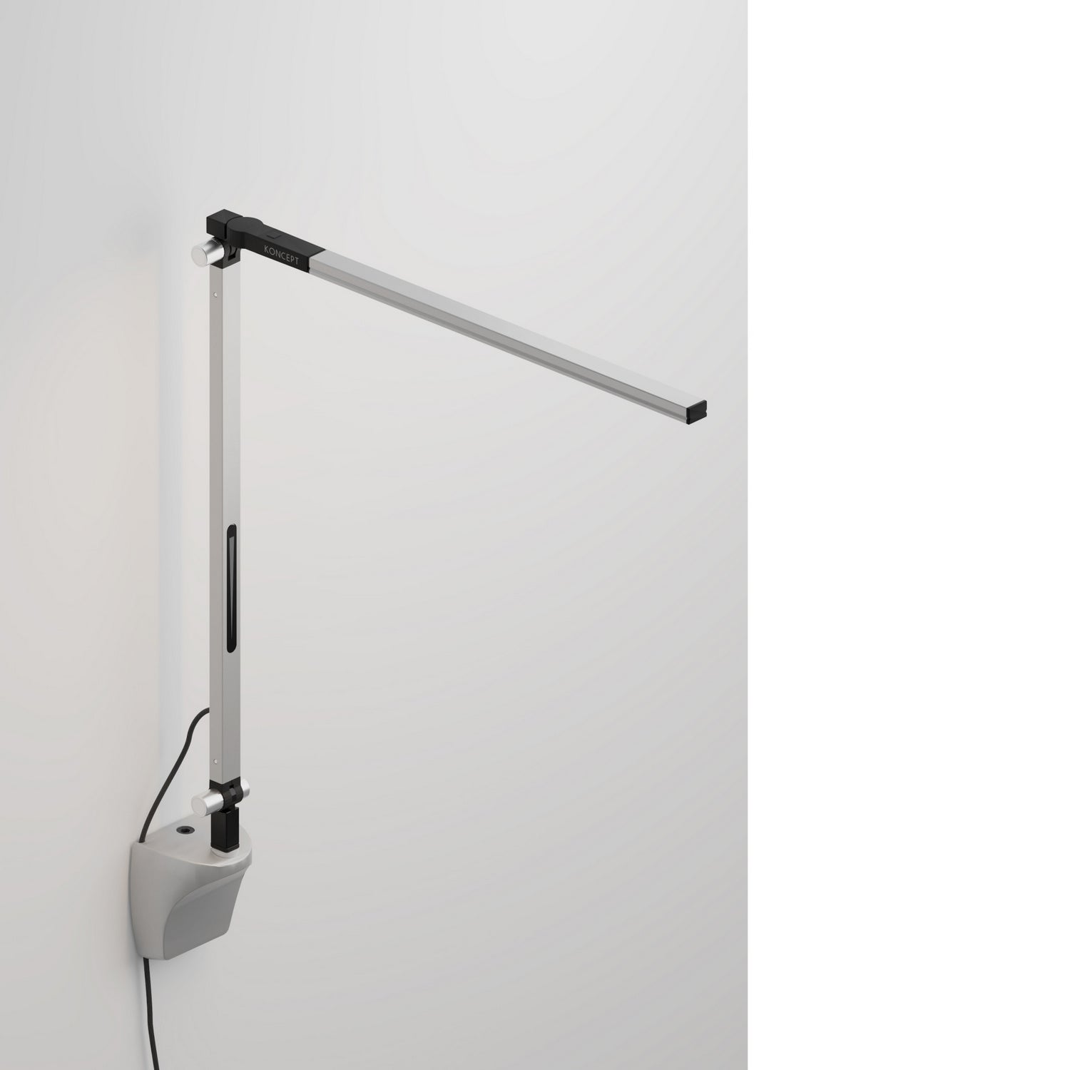 Koncept - AR1100-CD-SIL-WAL - LED Desk Lamp - Z-Bar - Silver