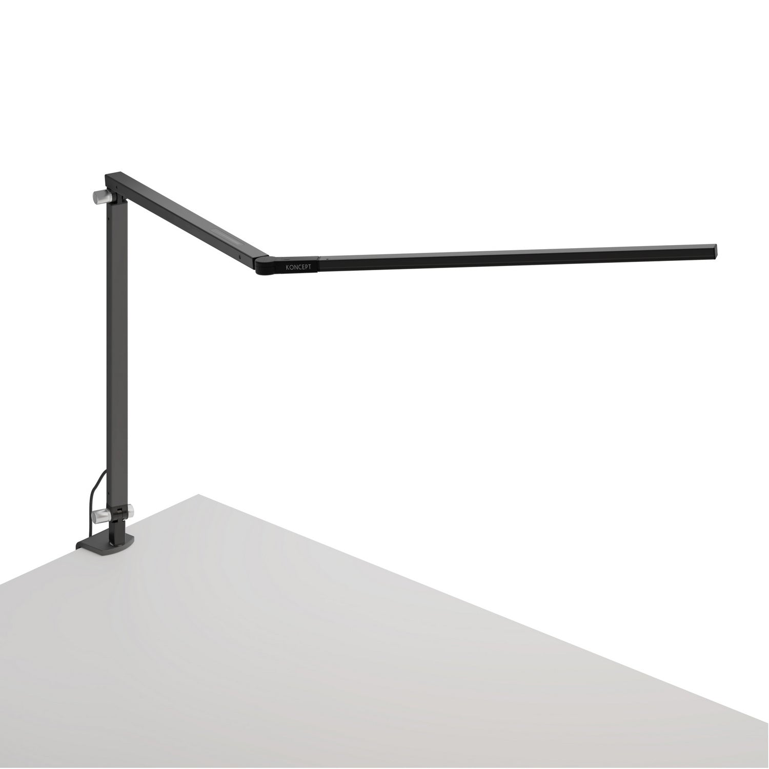 Koncept - AR3000-CD-MBK-CLP - LED Desk Lamp - Z-Bar - Metallic black