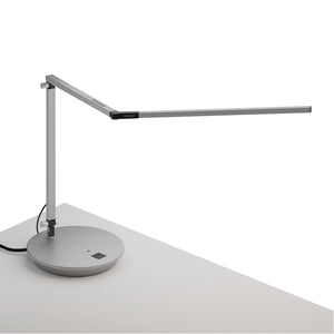 Koncept - AR3000-CD-SIL-PWD - LED Desk Lamp - Z-Bar - Silver