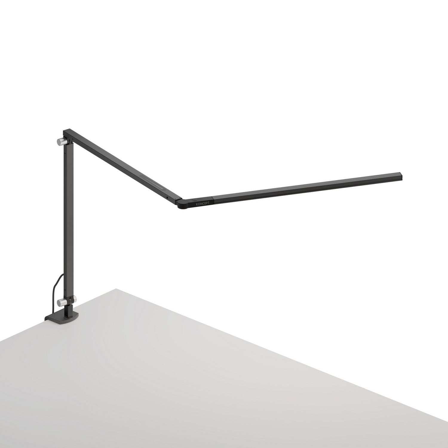 Koncept - AR3200-CD-MBK-CLP - LED Desk Lamp - Z-Bar - Metallic black