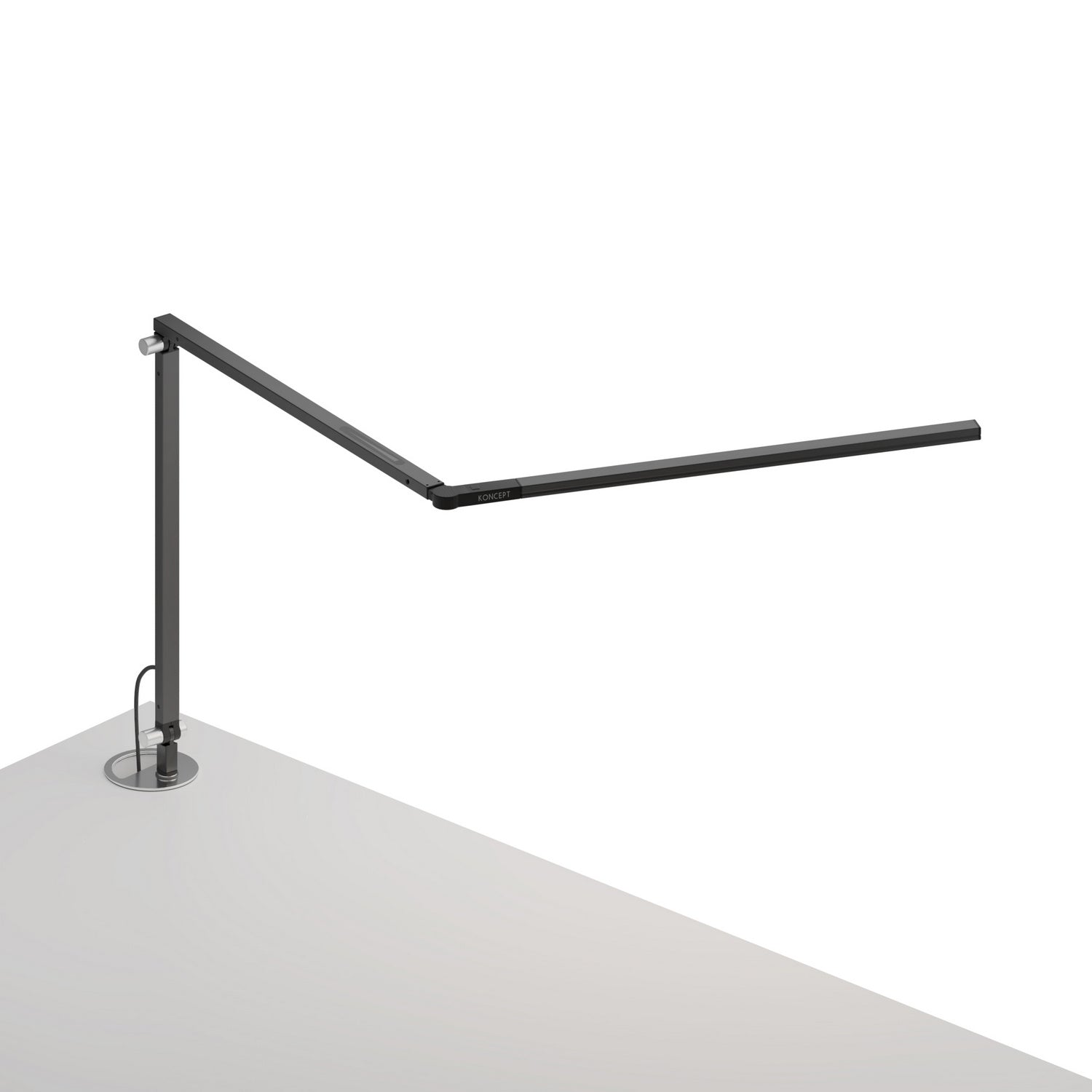 Koncept - AR3200-CD-MBK-GRM - LED Desk Lamp - Z-Bar - Metallic black