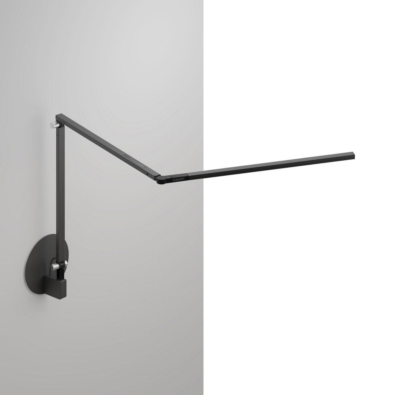 Koncept - AR3200-CD-MBK-HWS - LED Desk Lamp - Z-Bar - Metallic black