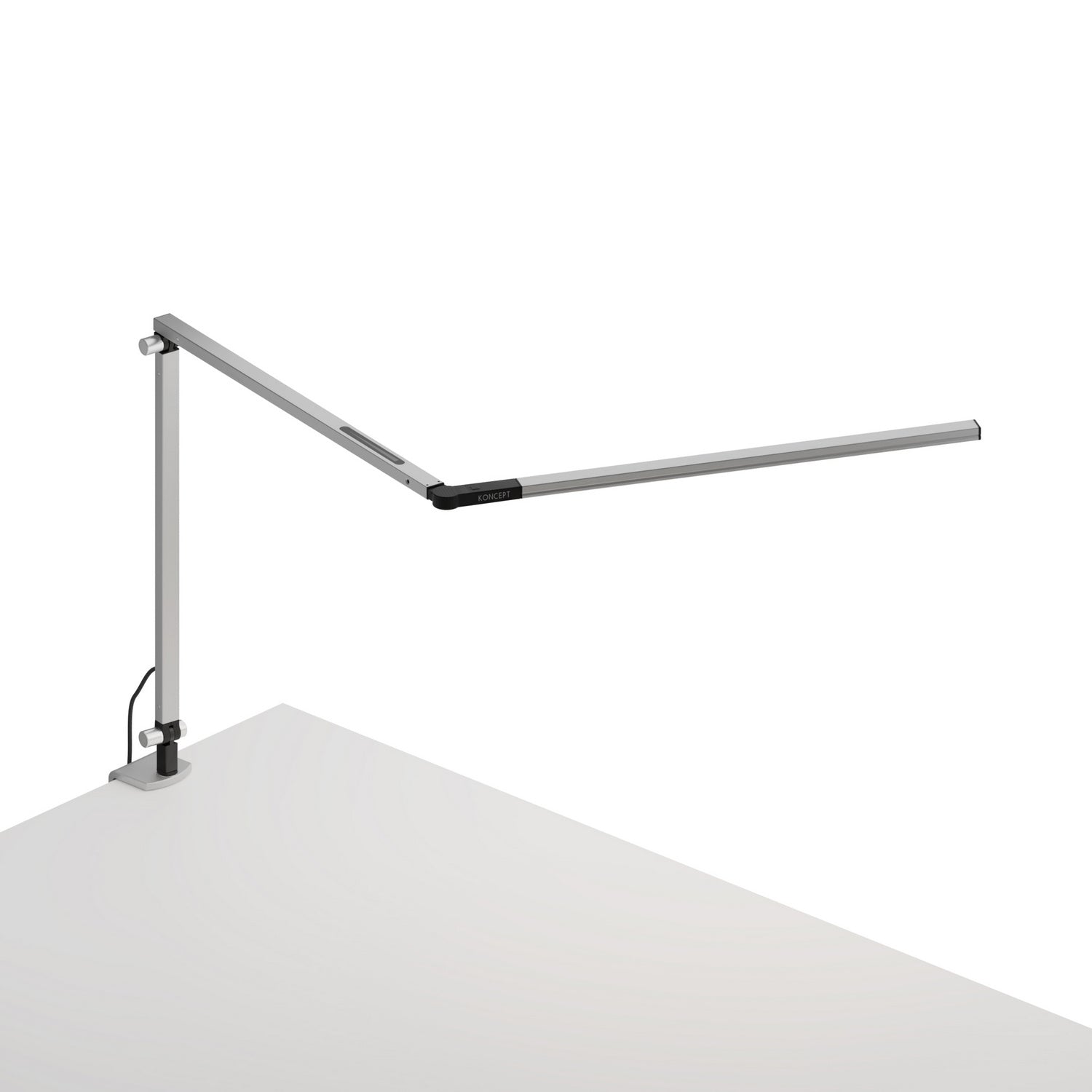 Koncept - AR3200-CD-SIL-CLP - LED Desk Lamp - Z-Bar - Silver