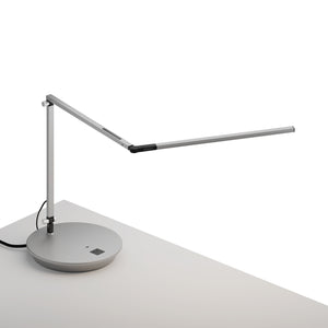 Koncept - AR3200-CD-SIL-PWD - LED Desk Lamp - Z-Bar - Silver