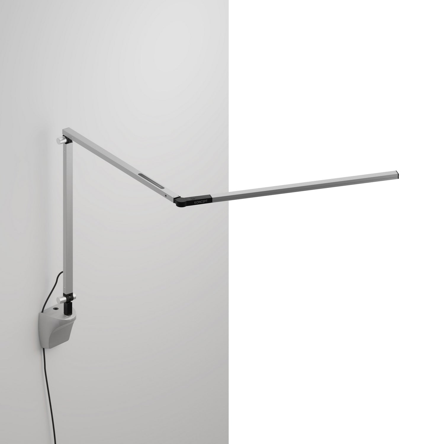 Koncept - AR3200-CD-SIL-WAL - LED Desk Lamp - Z-Bar - Silver