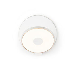 Koncept - GRW-S-CRM-MWT-HW - LED Wall Sconce - Gravy - Chrome, Matte White