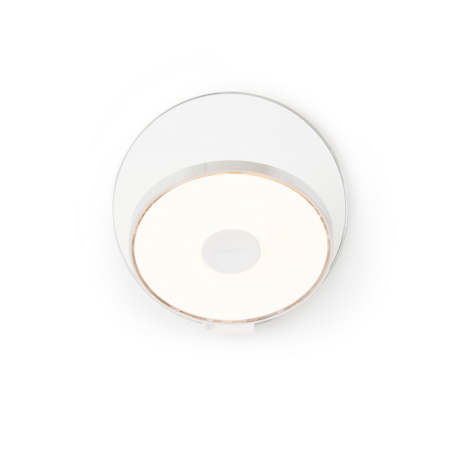 Koncept - GRW-S-CRM-MWT-PI - LED Wall Sconce - Gravy - Chrome, Matte White