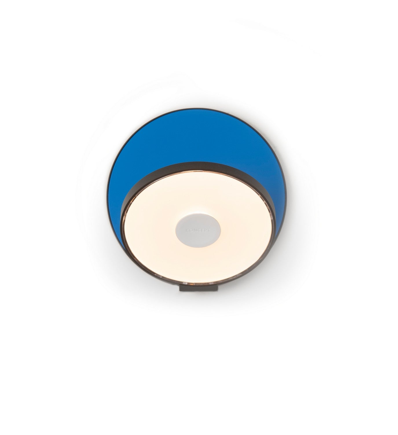 Koncept - GRW-S-MBK-MBL-HW - LED Wall Sconce - Gravy - Metallic Black, Matte Blue