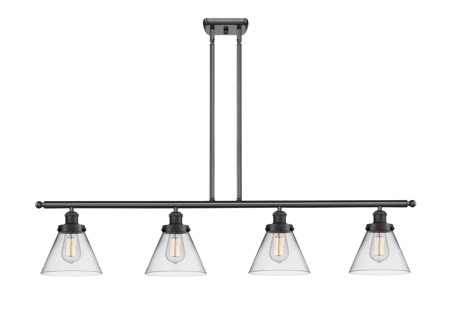 Innovations - 916-4I-BK-G42 - Four Light Island Pendant - Ballston Urban - Matte Black