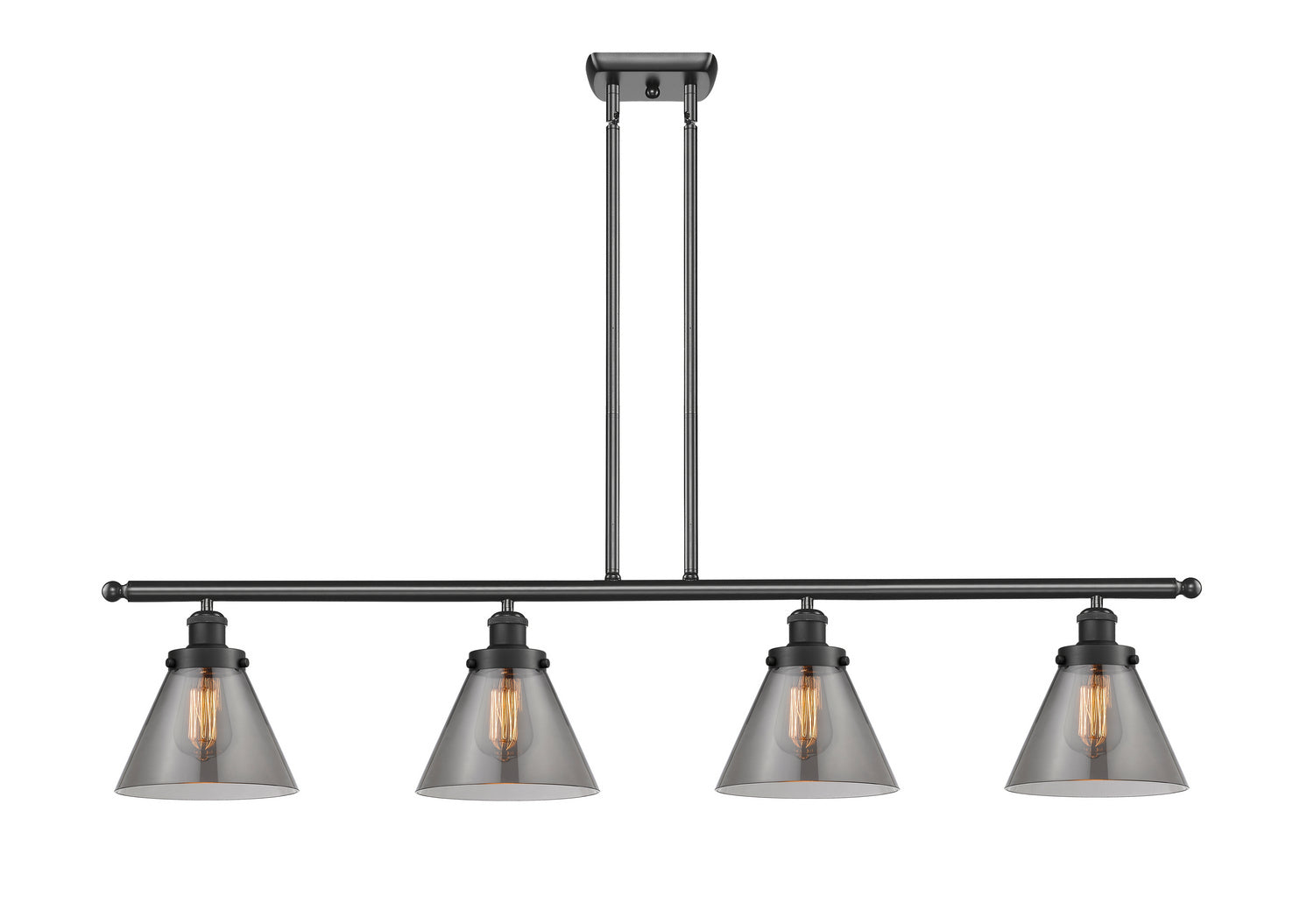 Innovations - 916-4I-BK-G43 - Four Light Island Pendant - Ballston Urban - Matte Black