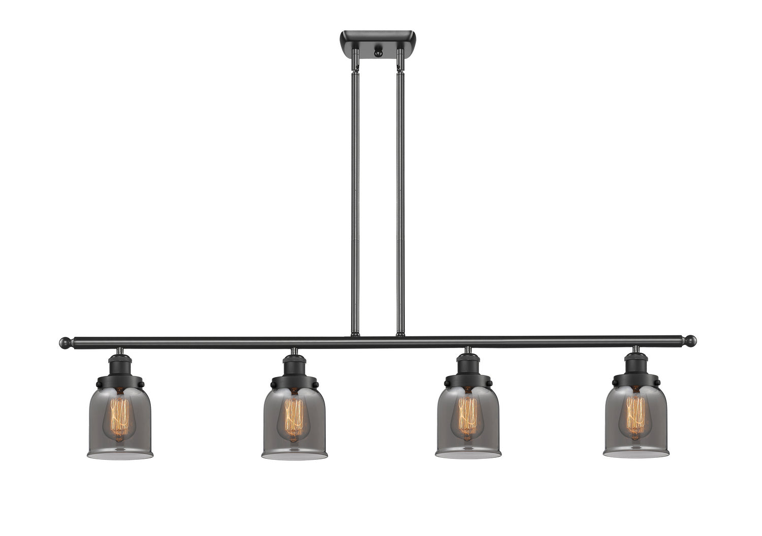 Innovations - 916-4I-BK-G53 - Four Light Island Pendant - Ballston Urban - Matte Black