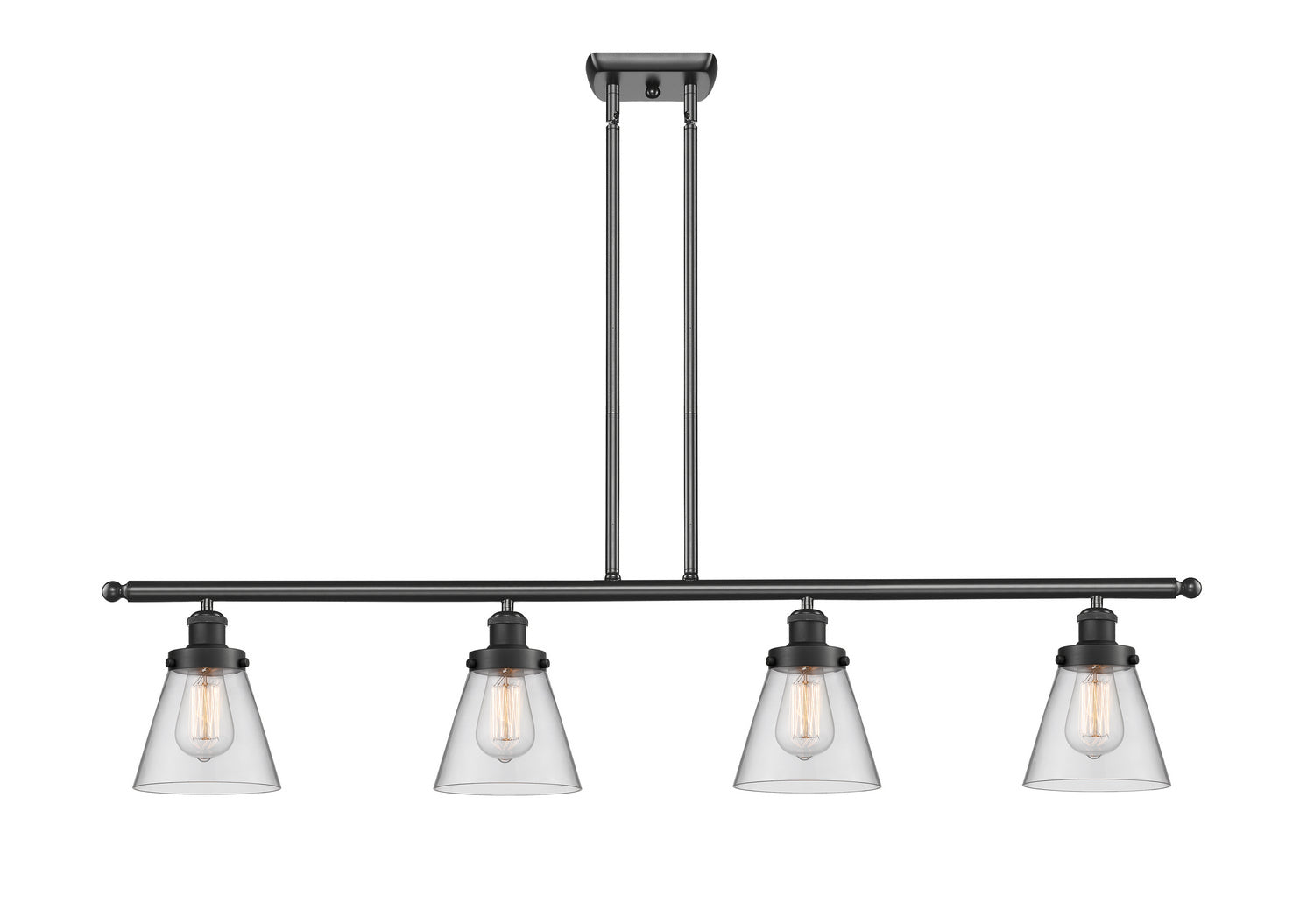 Innovations - 916-4I-BK-G62 - Four Light Island Pendant - Ballston Urban - Matte Black