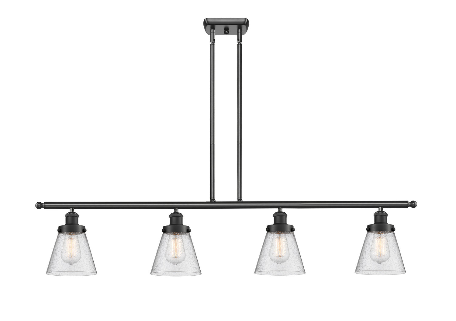 Innovations - 916-4I-BK-G64 - Four Light Island Pendant - Ballston Urban - Matte Black