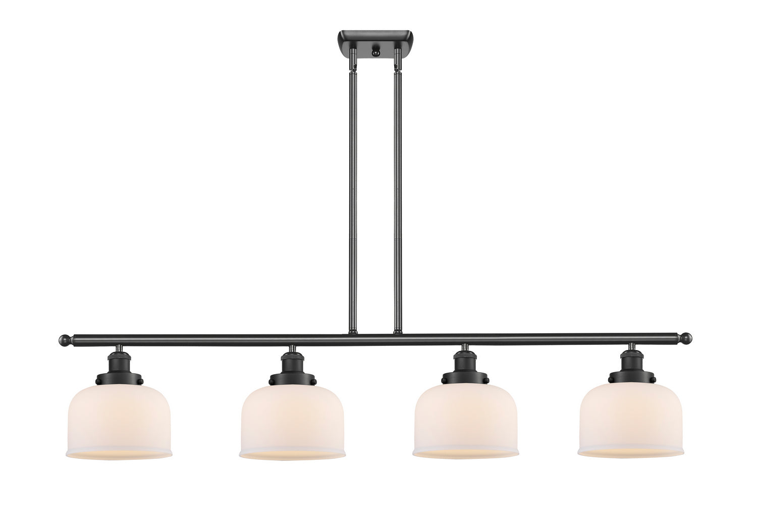 Innovations - 916-4I-BK-G71 - Four Light Island Pendant - Ballston Urban - Matte Black