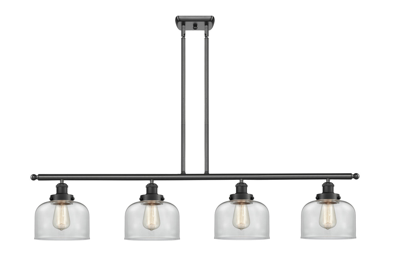 Innovations - 916-4I-BK-G72 - Four Light Island Pendant - Ballston Urban - Matte Black