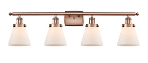 Innovations - 916-4W-AC-G61 - Four Light Bath Vanity - Ballston Urban - Antique Copper